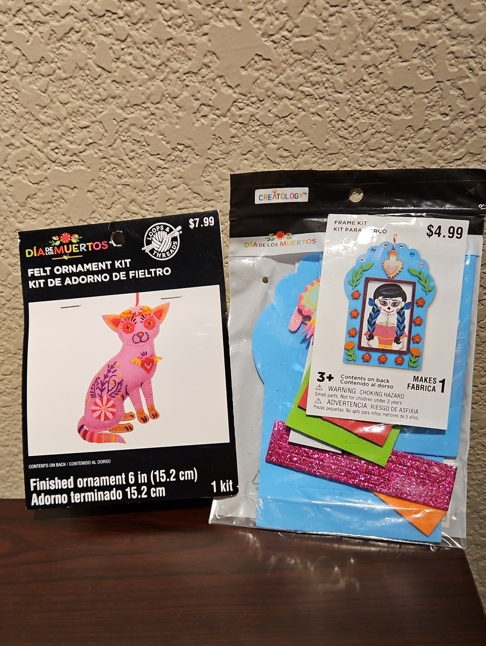 Dia De Los Muertos Craft Kits - 2 Kits